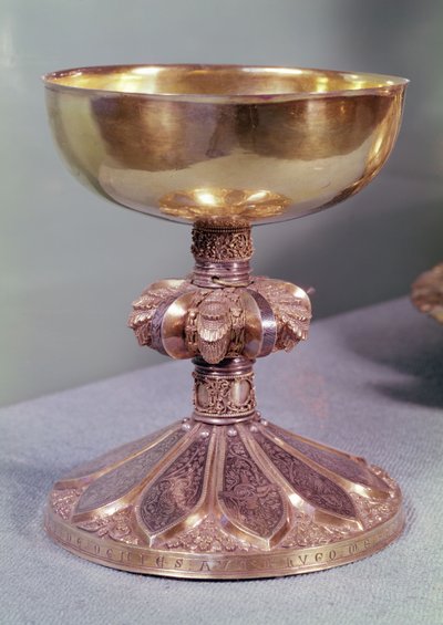 كاليس أوف جايلز دي والكورت ، c.1228 (silver und niello) بواسطة Hugo d Oignies